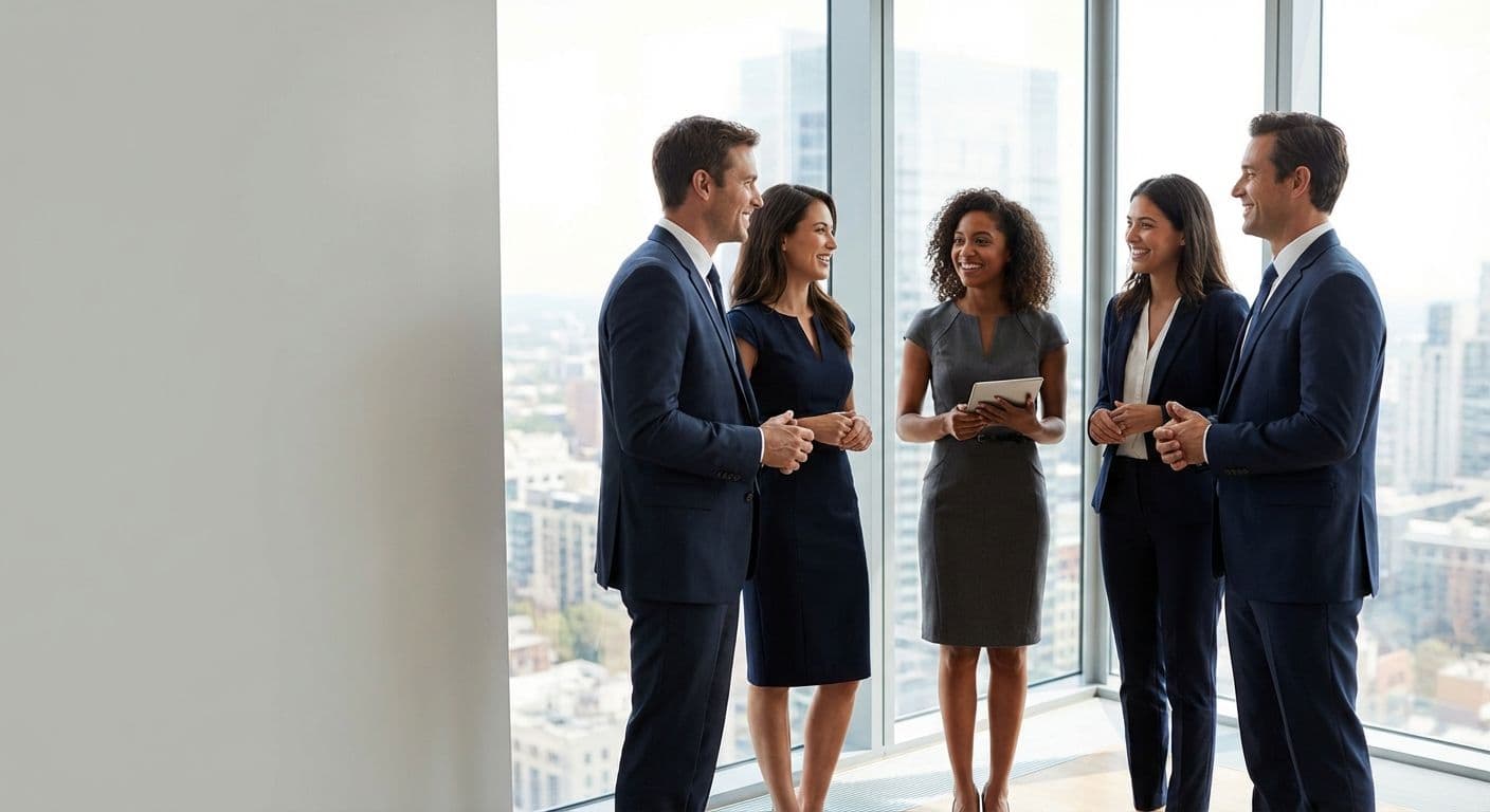 Professional lawyers team